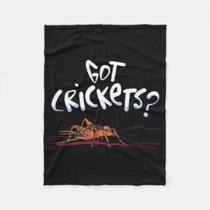 Got Crickets - Insects Protein Superfood Lover Fleece Blanket