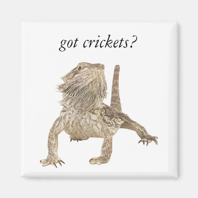 Got crickets magnet (Front)