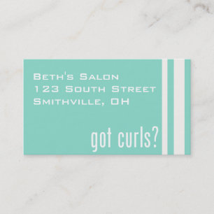 Got Curls? Appointment Card
