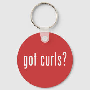 Got Curls? Key Ring