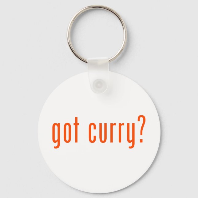 got curry? key ring (Front)