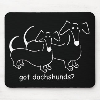 got dachshunds #2 mousepad