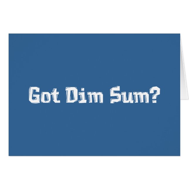 Got Dim Sum Gifts (Front Horizontal)