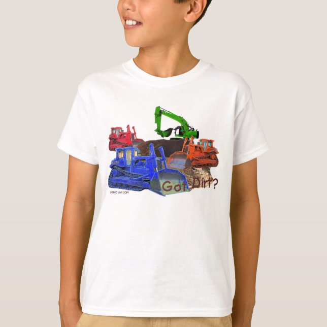 Got dirt? Kids' Ringer Tee Shirt (Front)