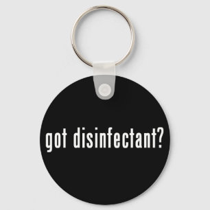 got disinfectant? key ring