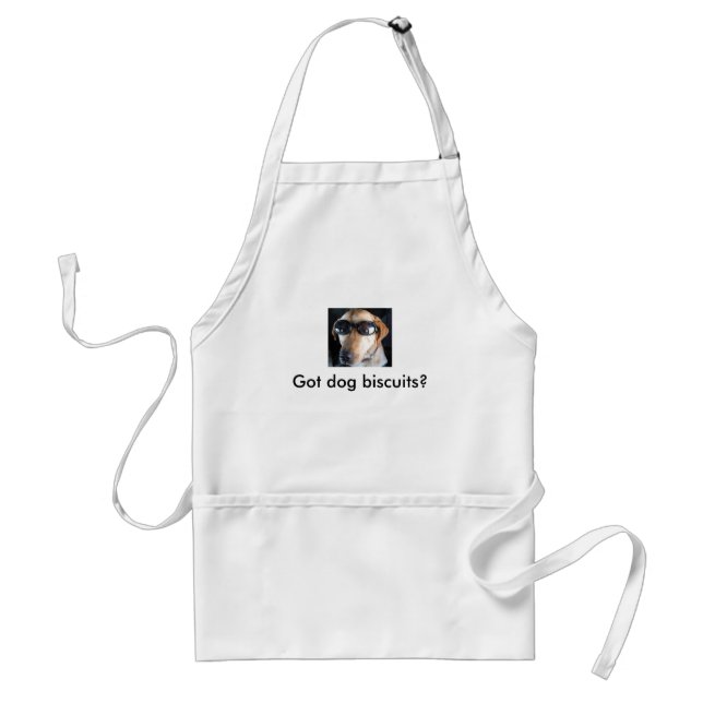 Got dog biscuits? Kitchen Apron (Front)