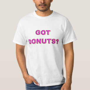 Got Doughnuts - Pink Doughnut Text With Sprinkles T-Shirt