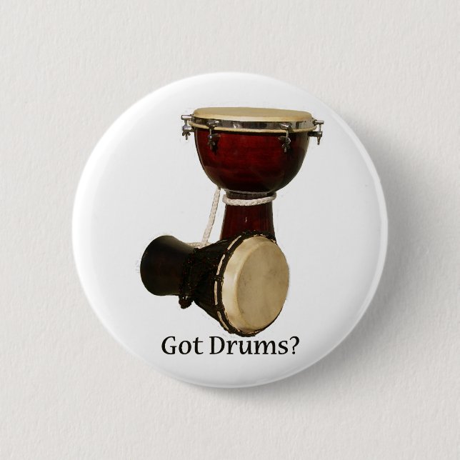 Got Drums Button (Front)