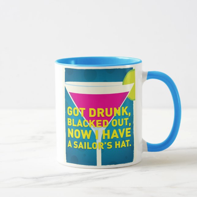 Got Drunk Mug (Right)