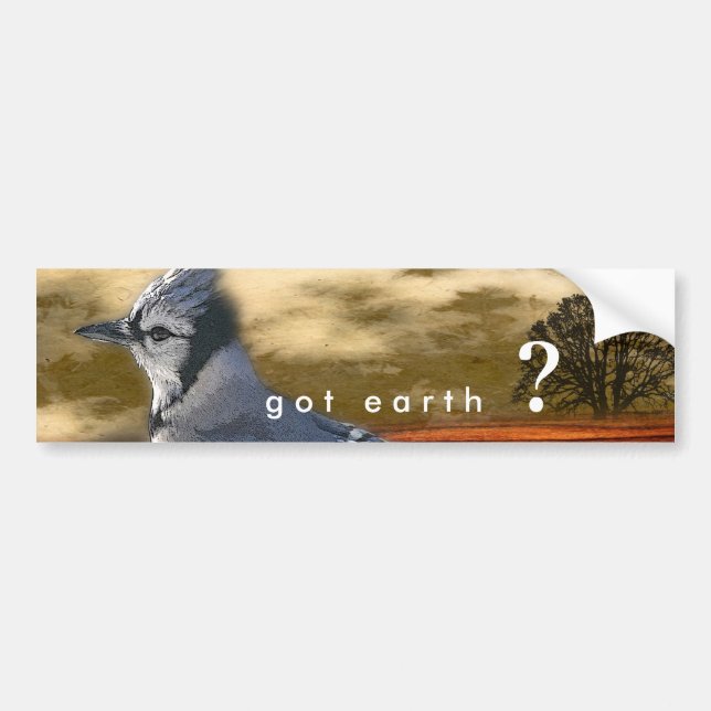 got earth? bumper sticker (Front)