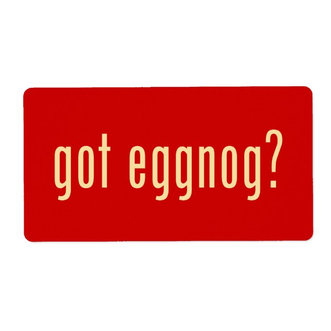 got eggnog? (Front)