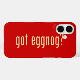 got eggnog? iPhone 16 case
