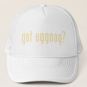got eggnog? trucker hat