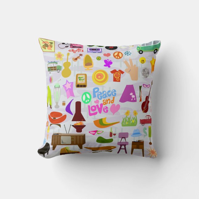 Got Enough Retro Stuff Cushion (Front)