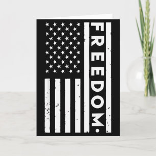 Got Freedom Tee Usa Flag For Women And Men Life Card