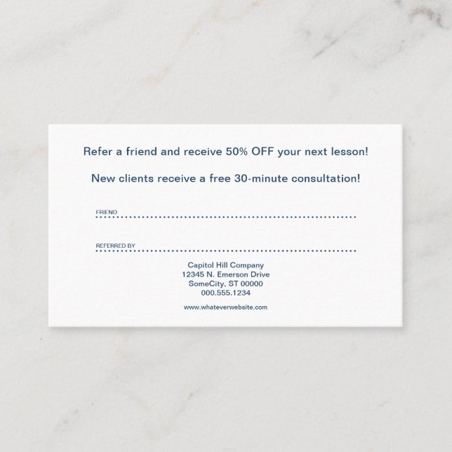 got friends referral cards (Front)