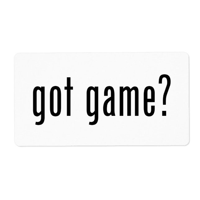 got game? (Front)