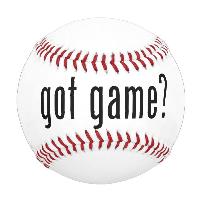 got game? baseball (Front)