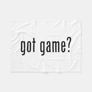 got game? fleece blanket