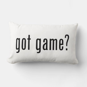 got game? lumbar cushion