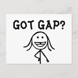 Got Gap? Postcards