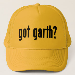 got garth? trucker hat