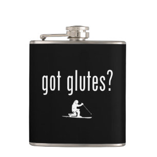 Got Glutes Telemark Skiing Hip Flask
