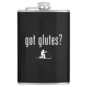 Got Glutes Telemark Skiing Hip Flask