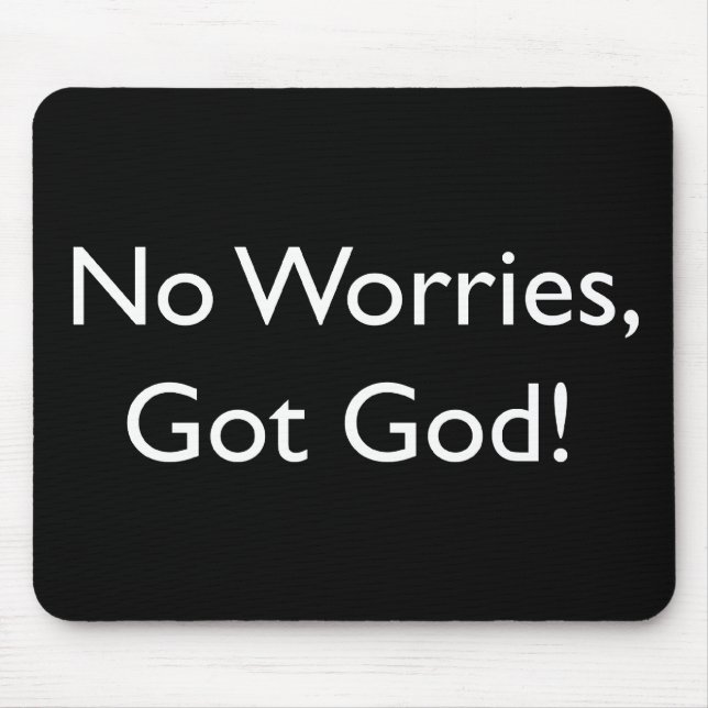 Got God Mouse Pad (Front)