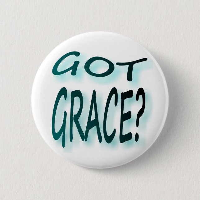 Got Grace 6 Cm Round Badge (Front)