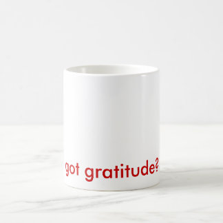 got gratitude? mug