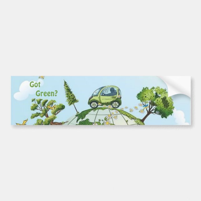 Got Green? Bumper Sticker (Front)