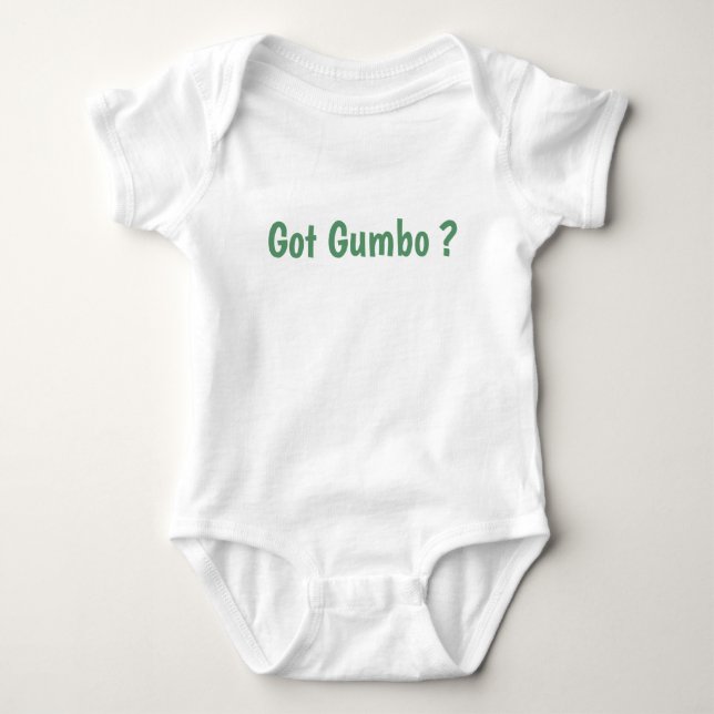 Got Gumbo ?, Cajun Kids Baby Bodysuit (Front)
