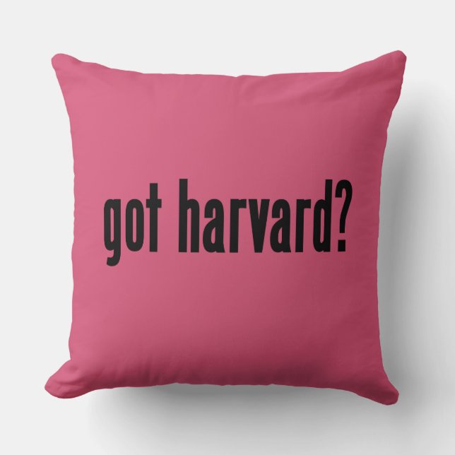 got harvard? cushion (Front)