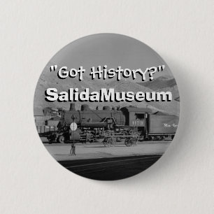 "Got History?" III 6 Cm Round Badge