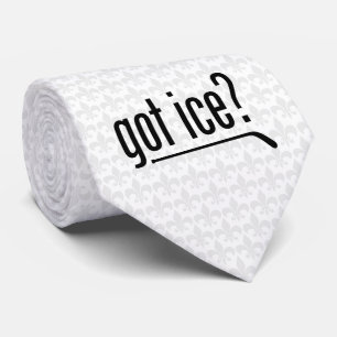 got ice? (hockey) tie