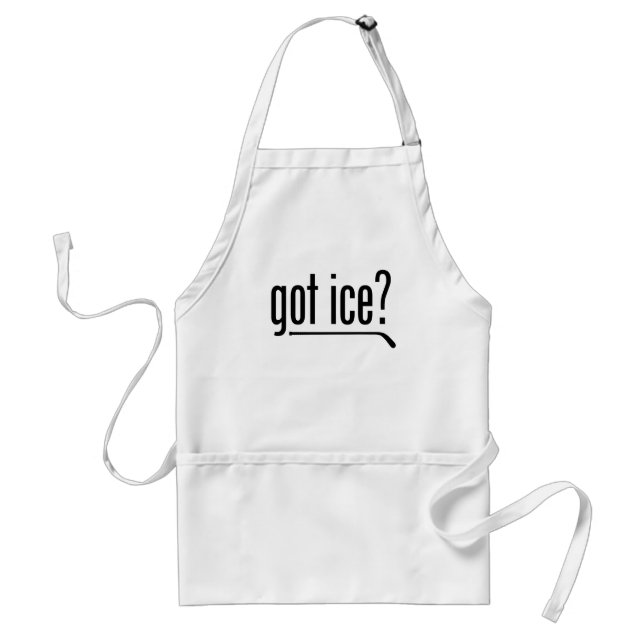 got ice? standard apron (Front)