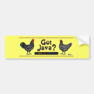 Got Java? Bumper Sticker