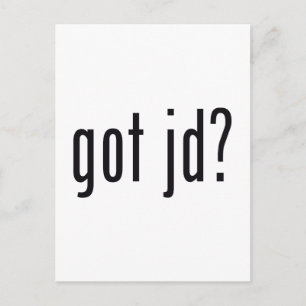 got jd? postcard