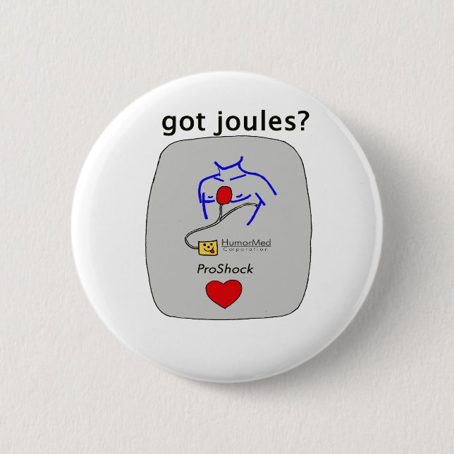 Got Joules? 6 Cm Round Badge (Front)