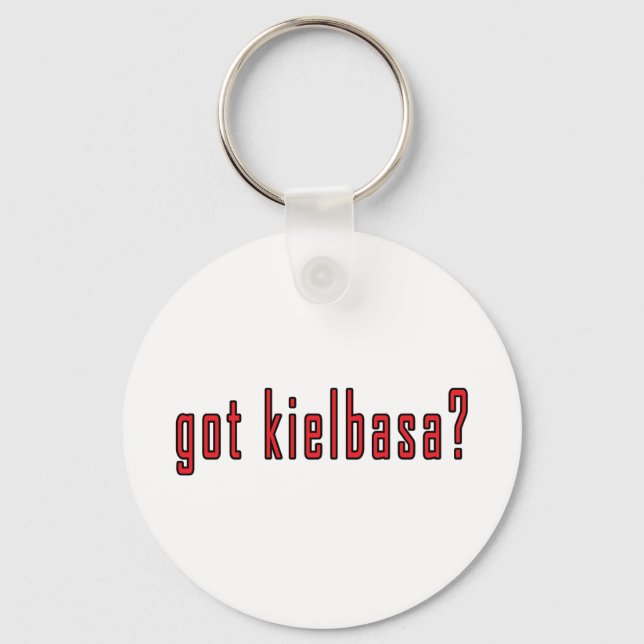got kielbasa? key ring (Front)