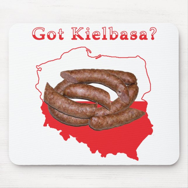 Got Kielbasa Polish Map Mouse Pad (Front)