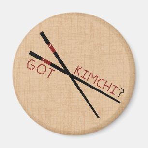 Got Kimchi? Chopsticks Magnet