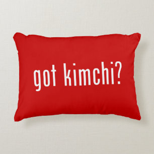 got kimchi? decorative cushion