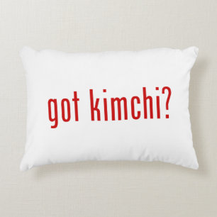 got kimchi? decorative cushion