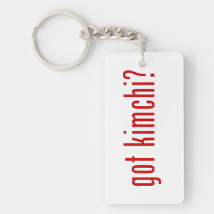got kimchi? key ring