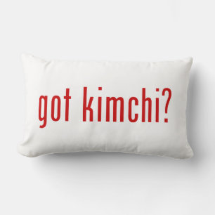 got kimchi? lumbar cushion