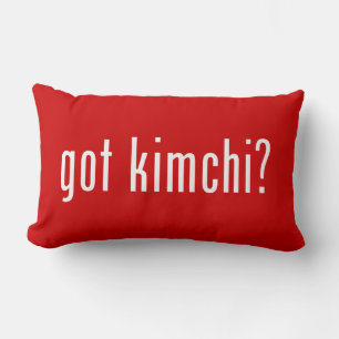 got kimchi? lumbar cushion