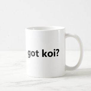 got koi? coffee mug