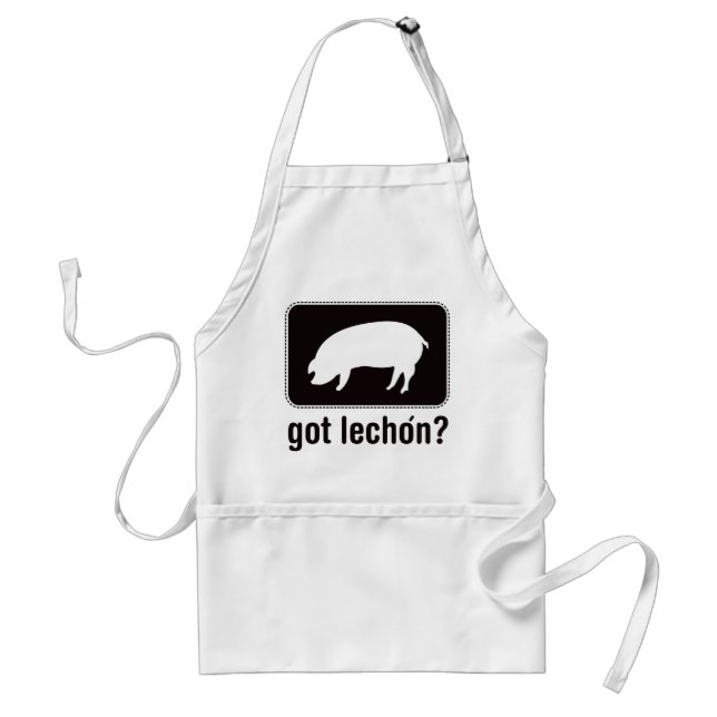 Got Lechon - Black Standard Apron (Front)